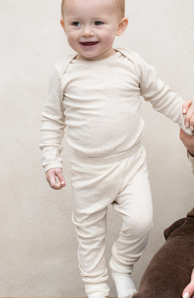Baby Leggings - Shell