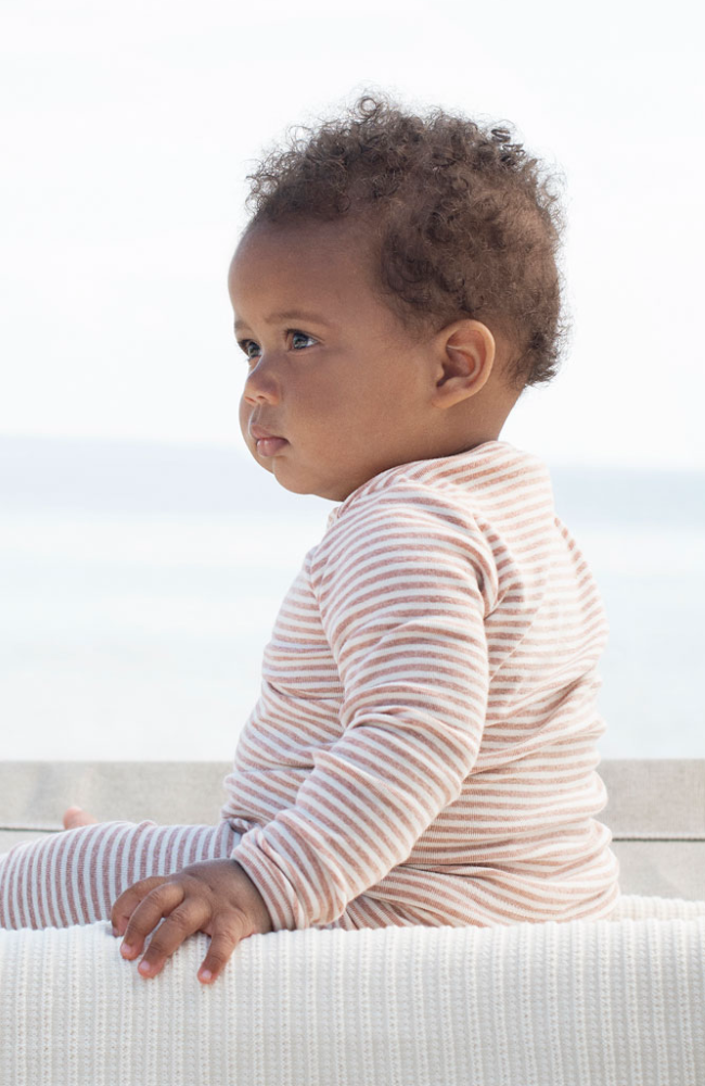Baby Body - Clay / Off White