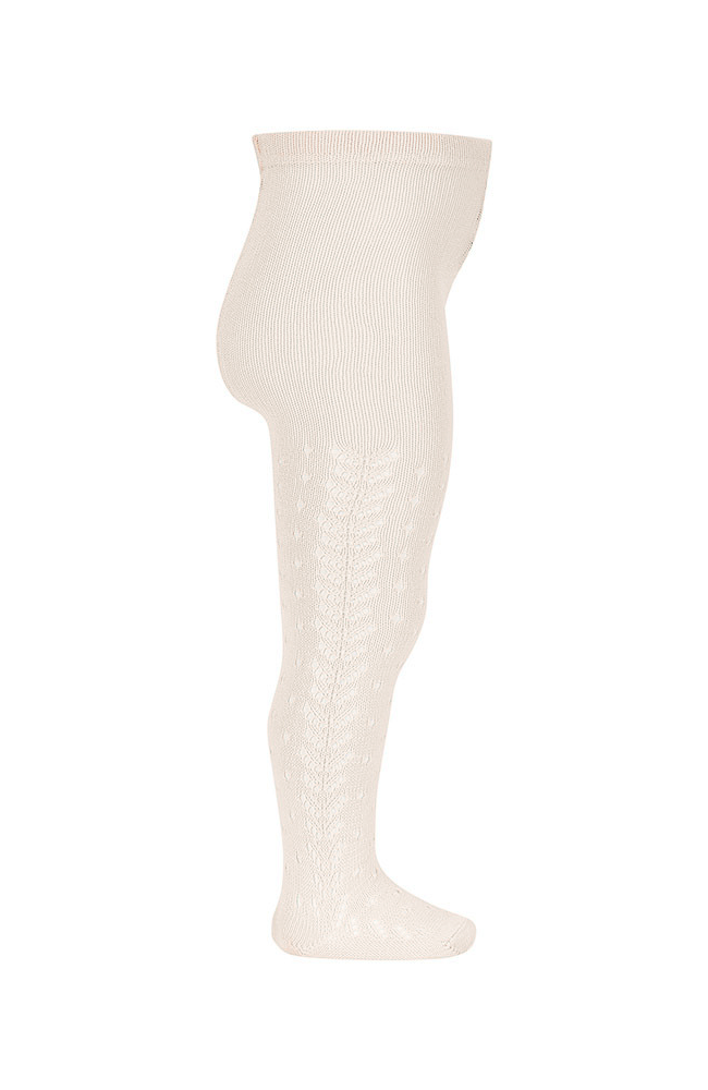 Perle Openwork Tights - 304 Linen