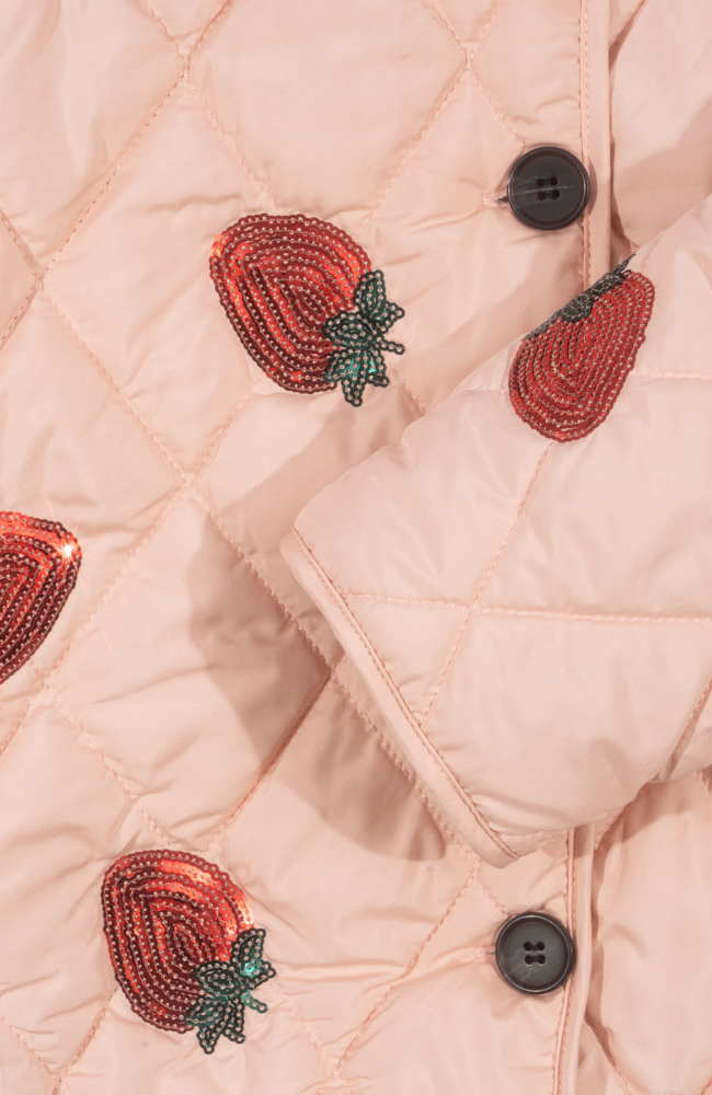 Flora Jacket - Strawberry