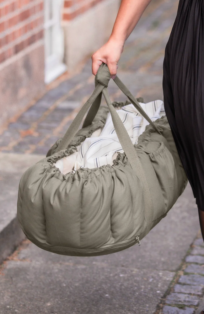 Sebra 3-in-1 Baby Nest - Dark Olive