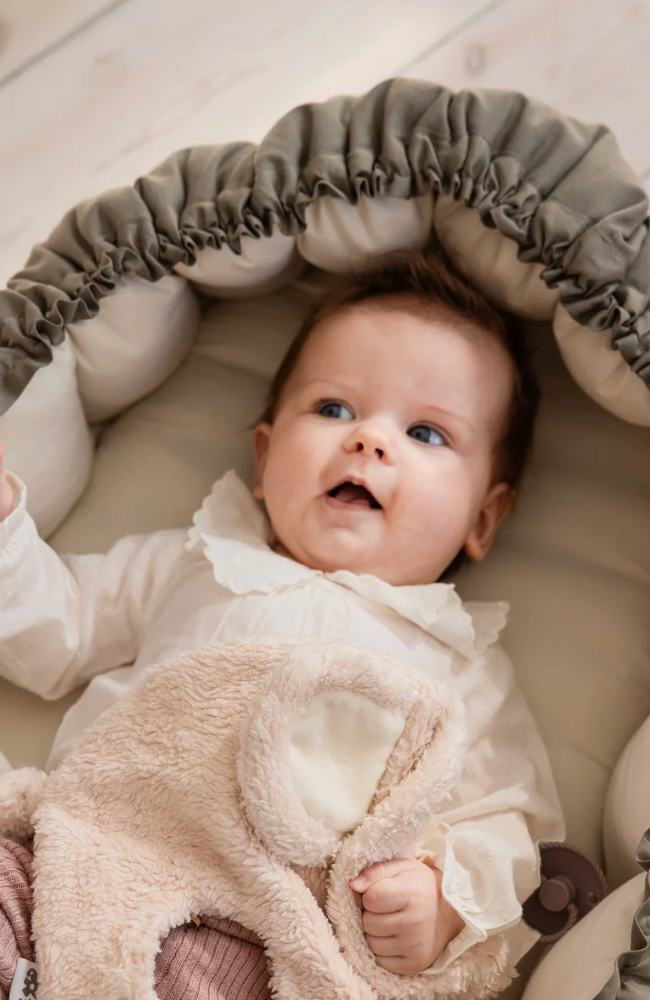 Sebra 3-in-1 Baby Nest - Dark Olive