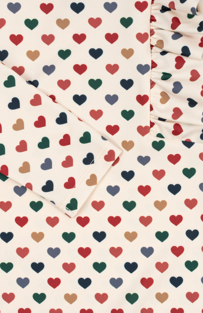 Manuca Frill Onesie - Coeur Colore