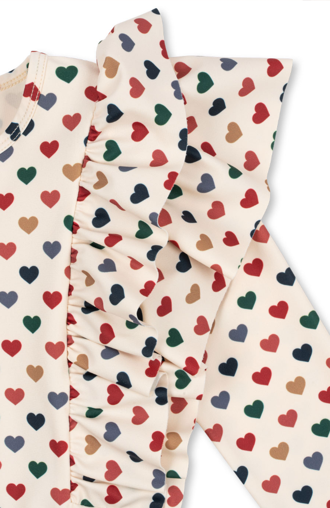 Manuca Frill Onesie - Coeur Colore