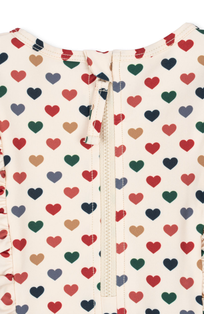 Manuca Frill Onesie - Coeur Colore