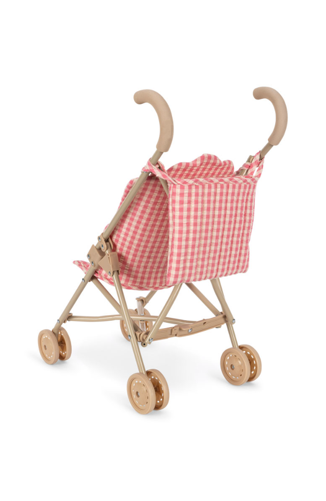 Cheeky Doll Stroller - BubbleGum Check