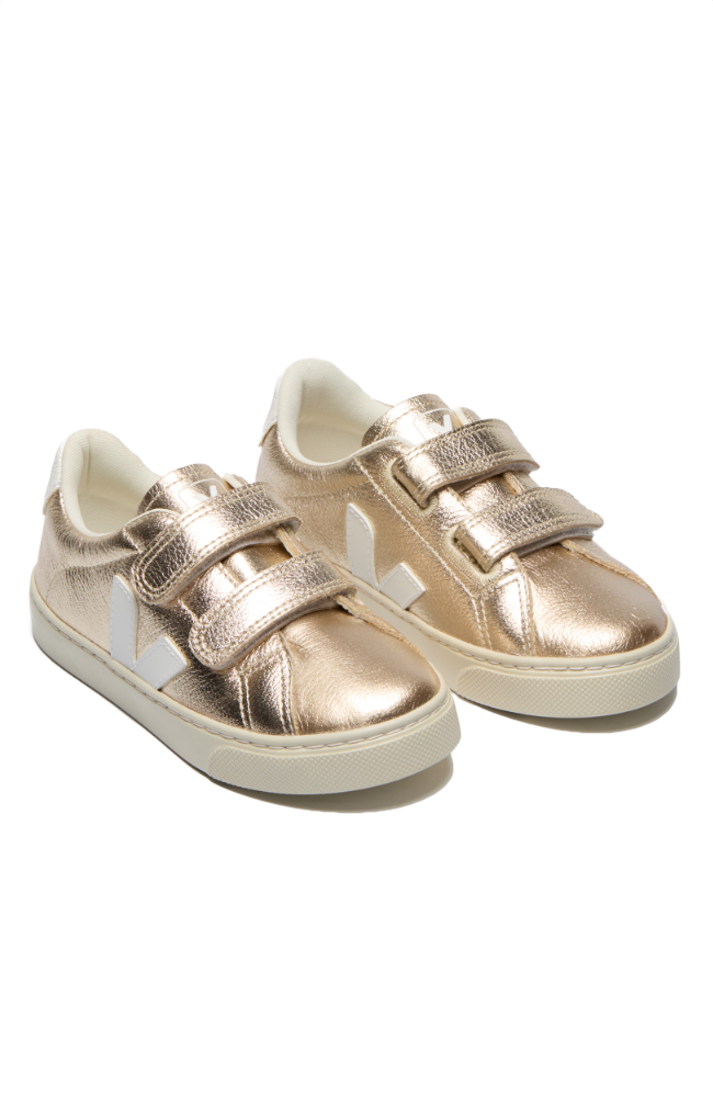 Leather Esplar - Platine/White