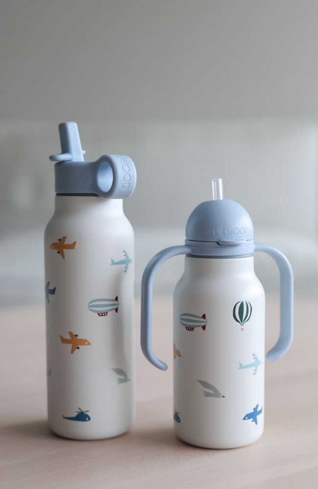 Falk Water Bottle 350 ml - Aviator / Ecru