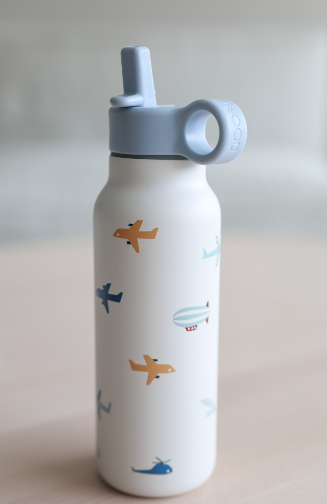 Falk Water Bottle 350 ml - Aviator / Ecru