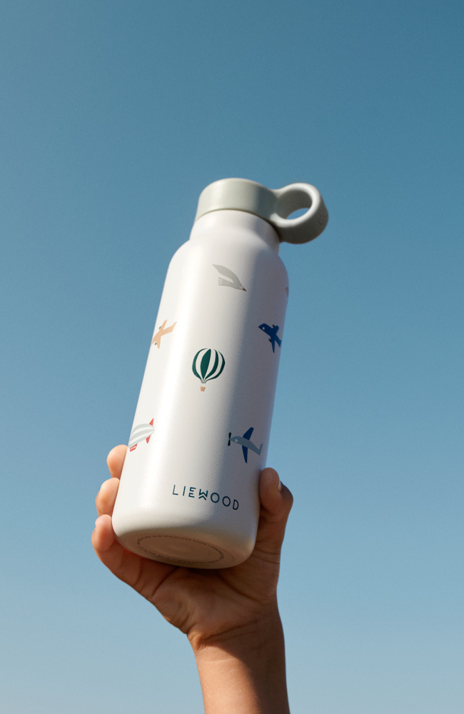 Falk Water Bottle 350 ml - Aviator / Ecru