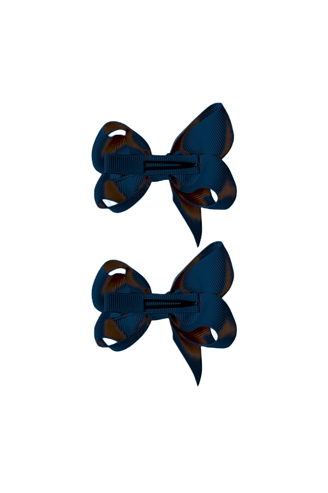 Medium Bows 2pk - Navy