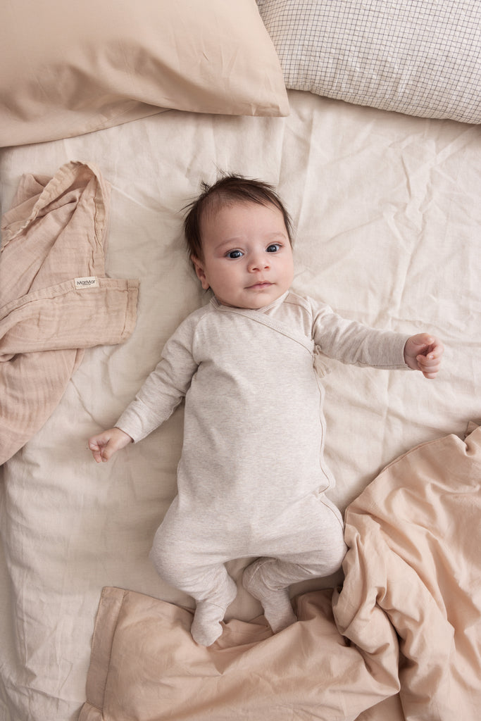 Rubetta Onesie - Light Beige Melange