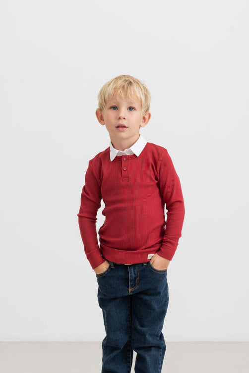 Andy Shirt Collar - White