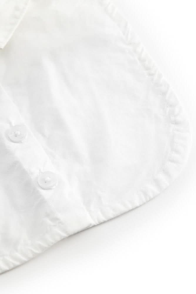 Andy Shirt Collar - White