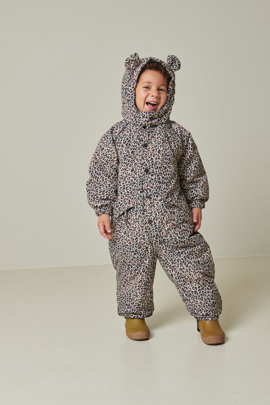 Ollie Snow Suit - Leopard