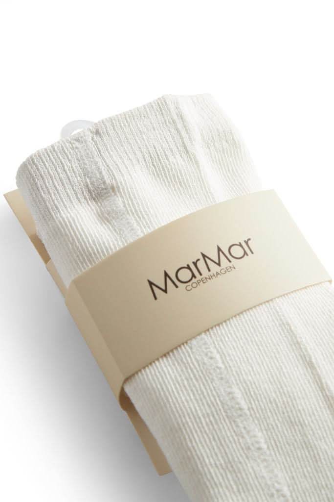 Tights Pointelle - Gentle White