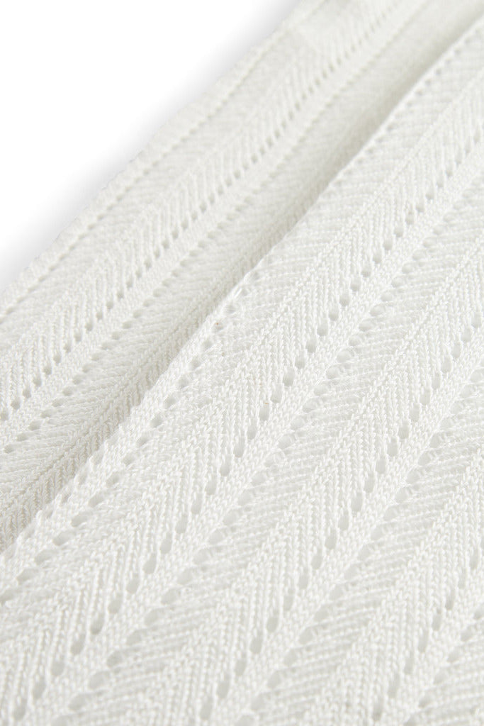 Tights Pointelle - Gentle White
