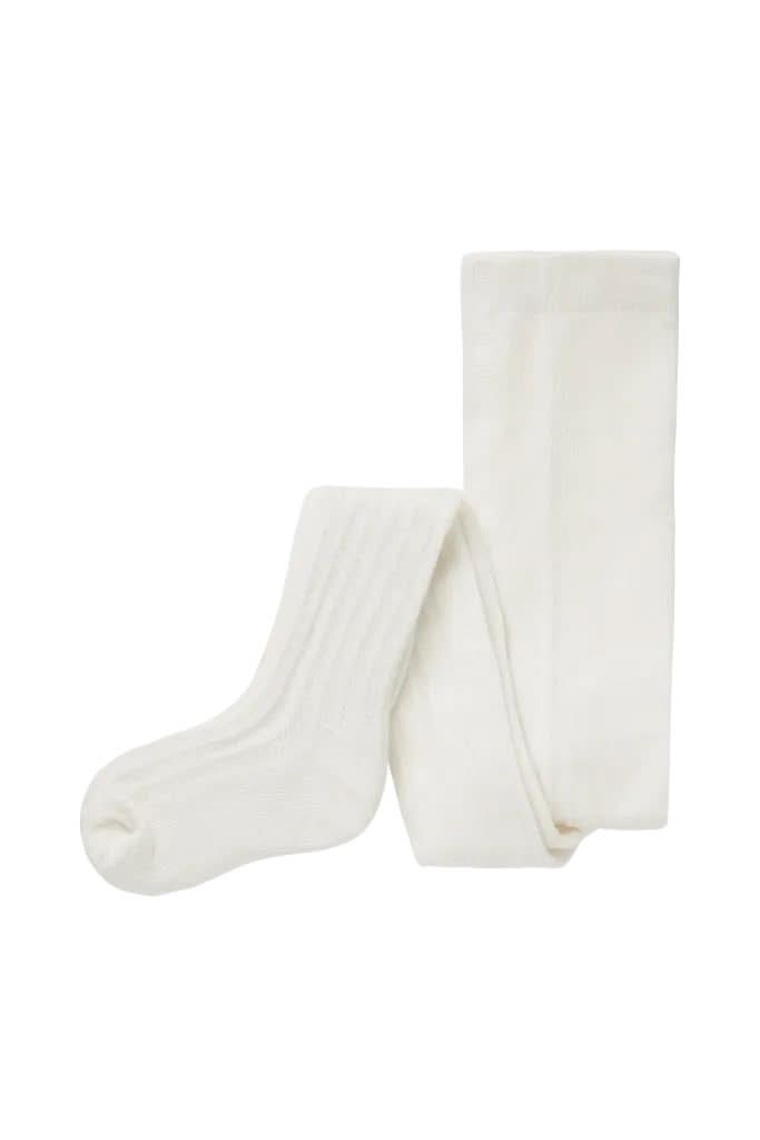 Tights Pointelle - Gentle White