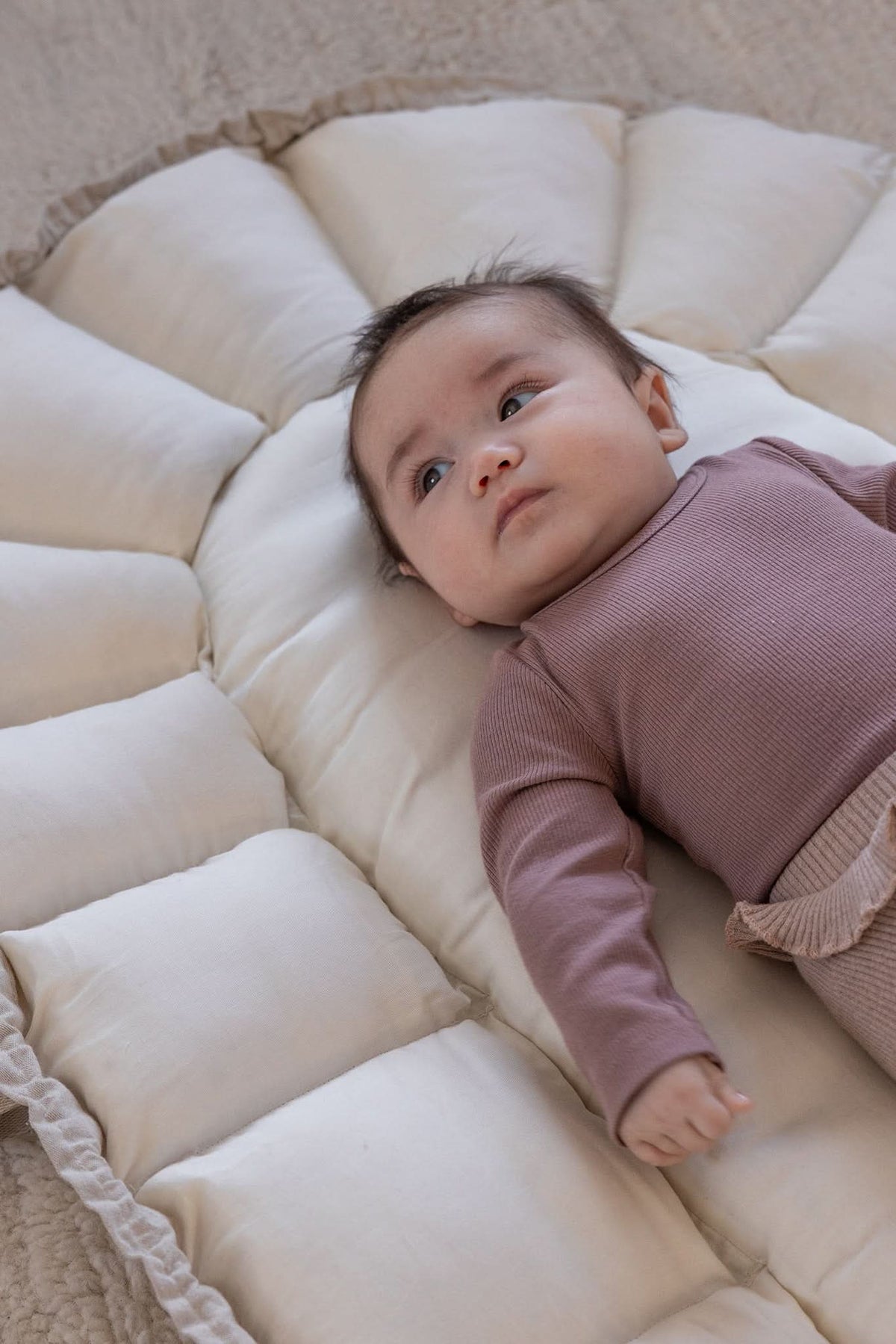 Sebra 3-in-1 Baby Nest - Beige Melange