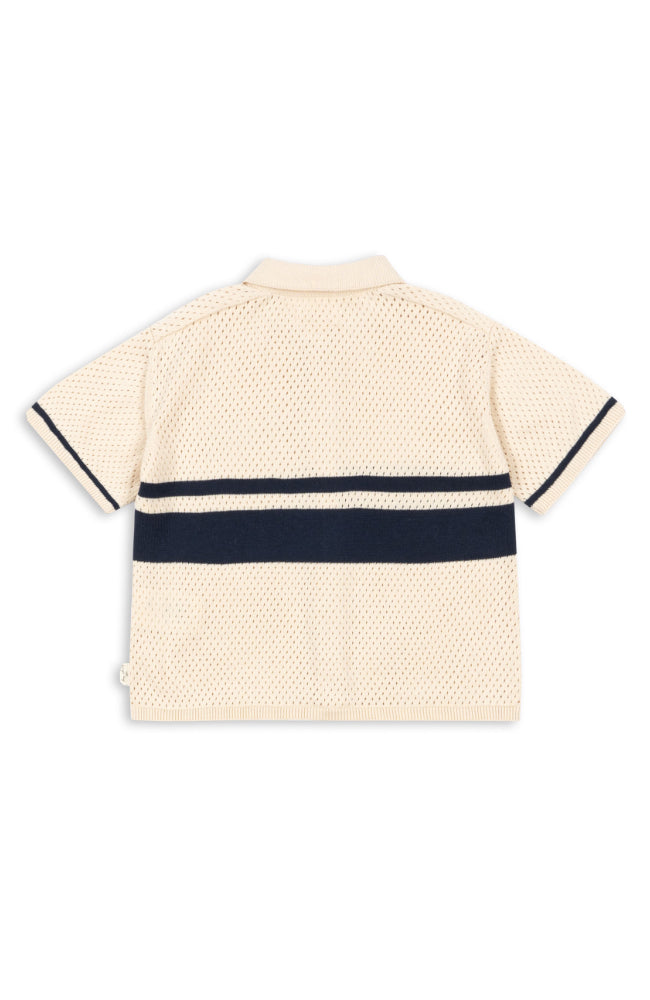 Hai Knit Shirts - Blue Stripe