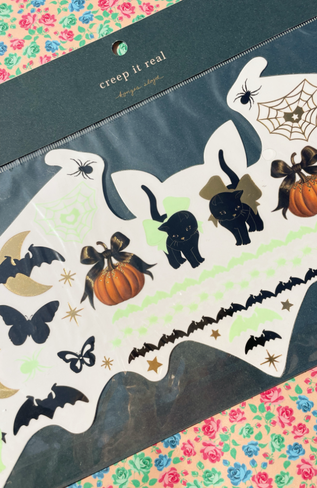 Halloween Tattoos - Glow in the dark