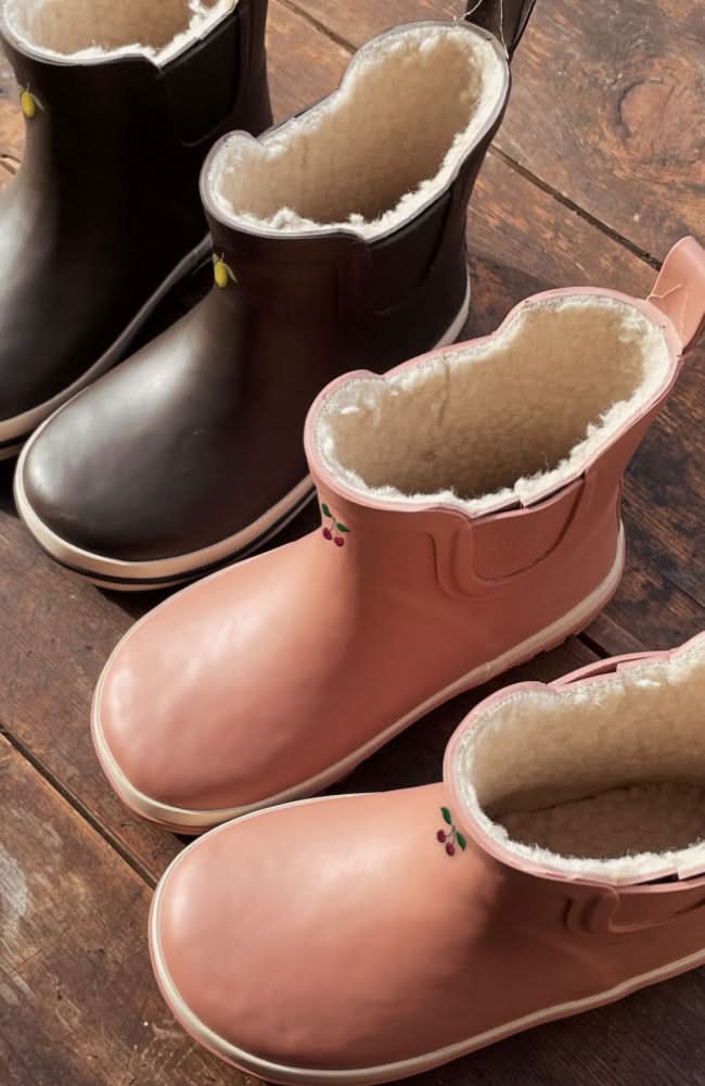 Roi Rain Boot Low - Cameo Rose (Fóðruð)
