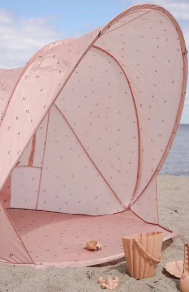Mini Beach Tent Pop Up Shelter - Cherry