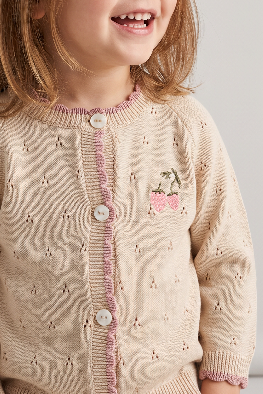 Audrey Cardigan - Soft White