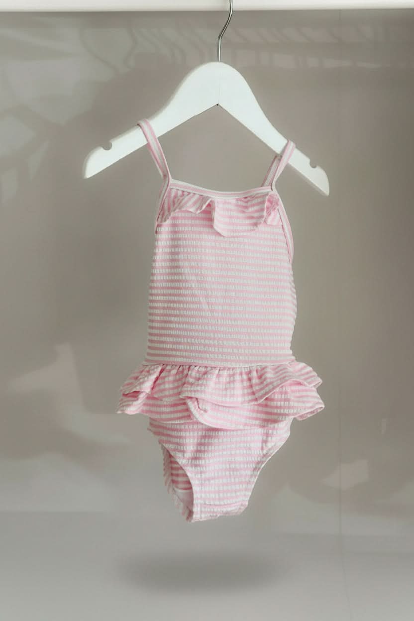 Swinnie Swimsuit - Pink Stripe