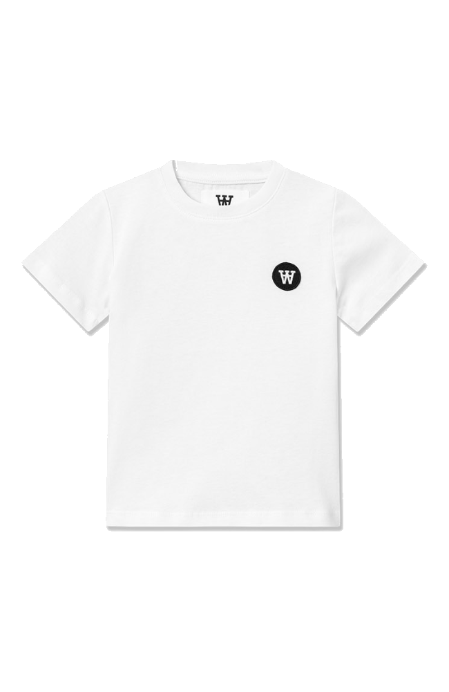 Ola Kids T-Shirt - White/Black Logo