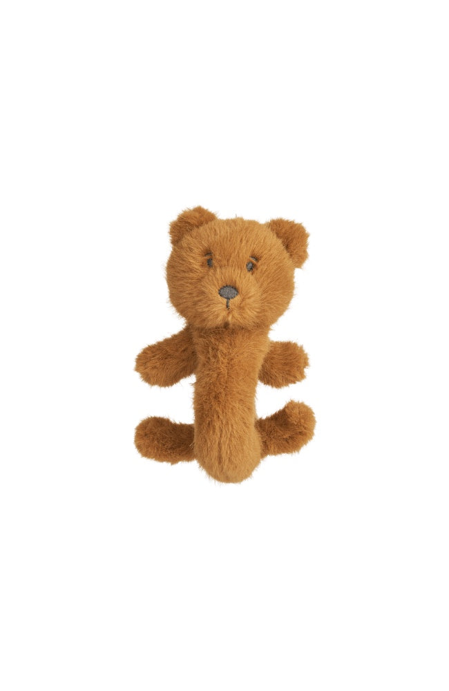 Romain Bear Rattle - Golden caramel