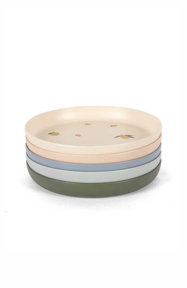 5 Pack Plate - Lemon Mix