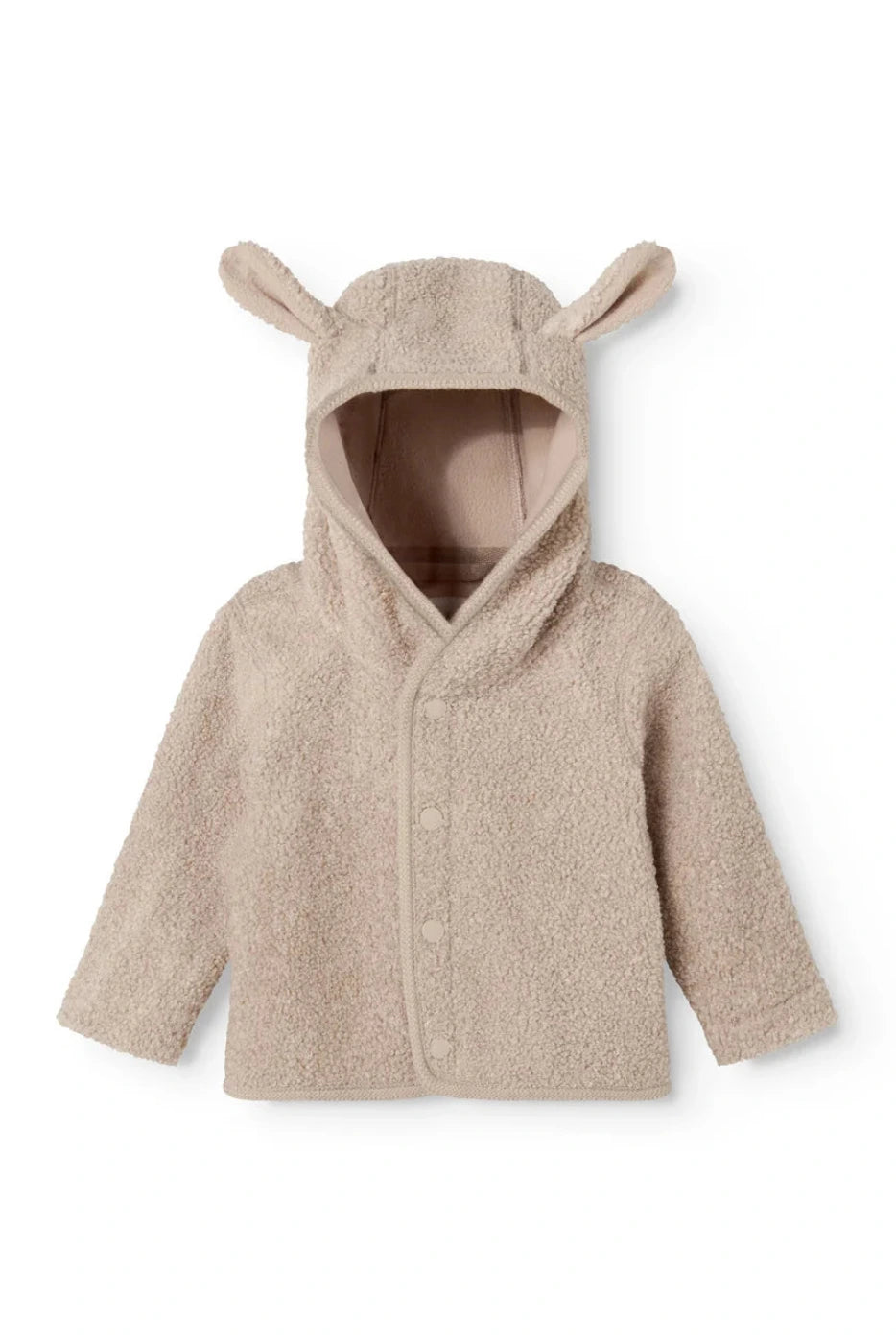 Olini Teddy Jacket - Muddy Melange