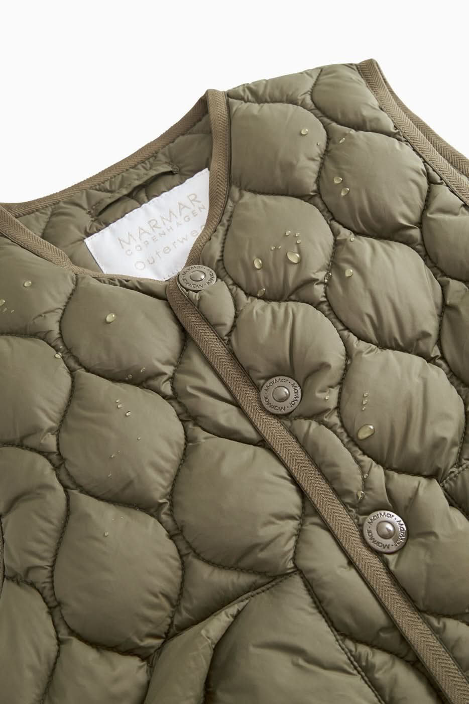 Oris Vest Puffer - Crocodile