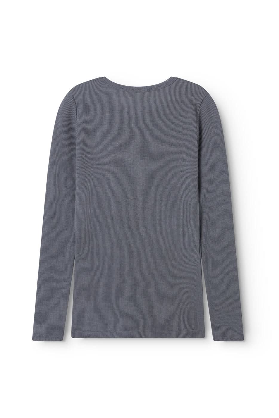 Tamra Wool Top - Rainstorm