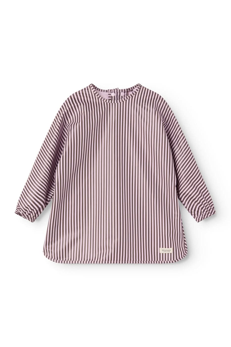Arty Apron - Pink Brown Stripes