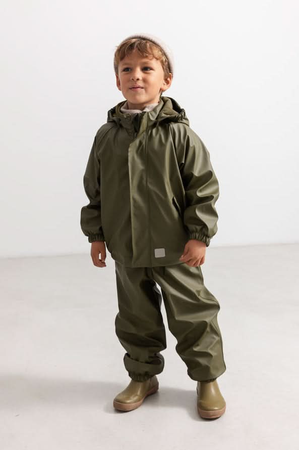 Obo Fleece Rain Set - Crocodile