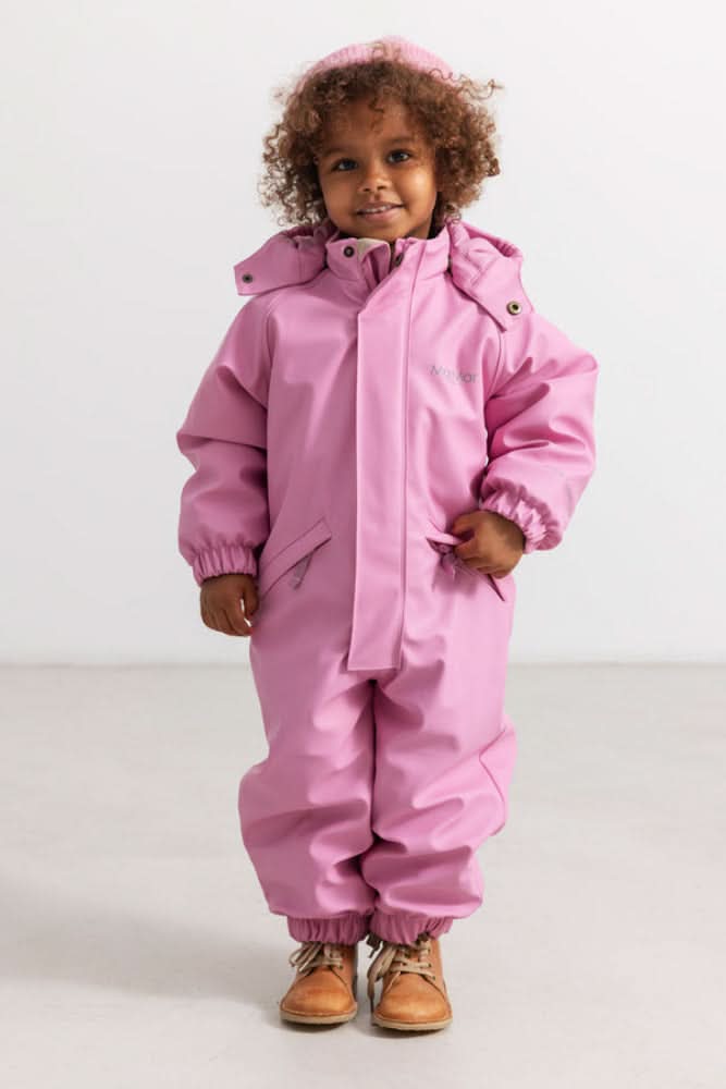 Oslo PU Snow Suit - Rose Ranuculus