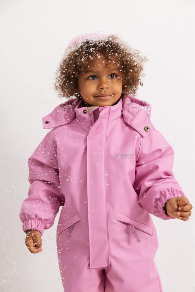Oslo PU Snow Suit - Rose Ranuculus