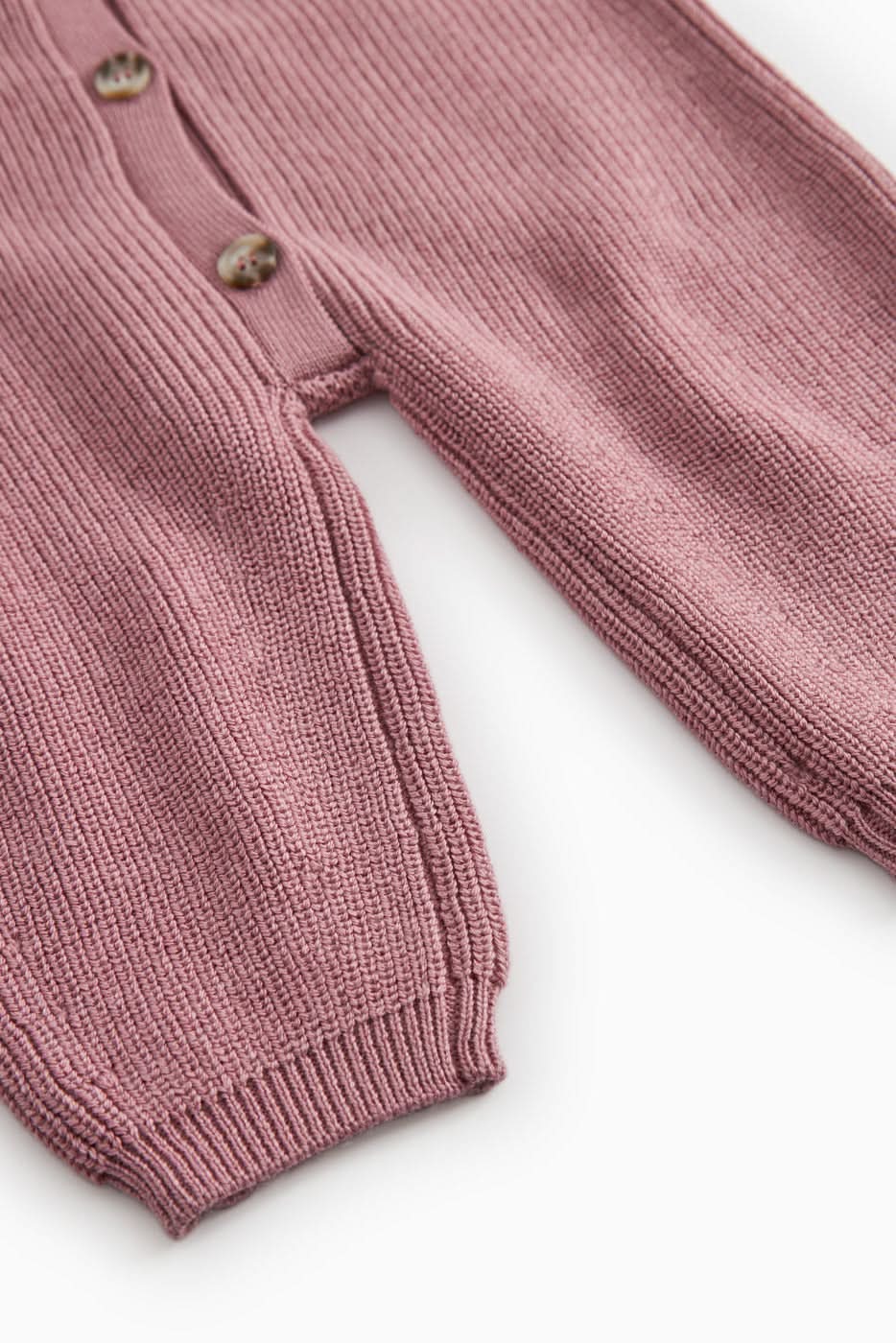 Robbie Knit Onesie - Autumn Russet
