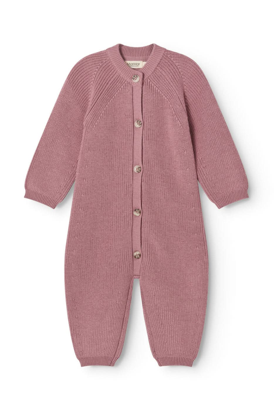 Robbie Knit Onesie - Autumn Russet