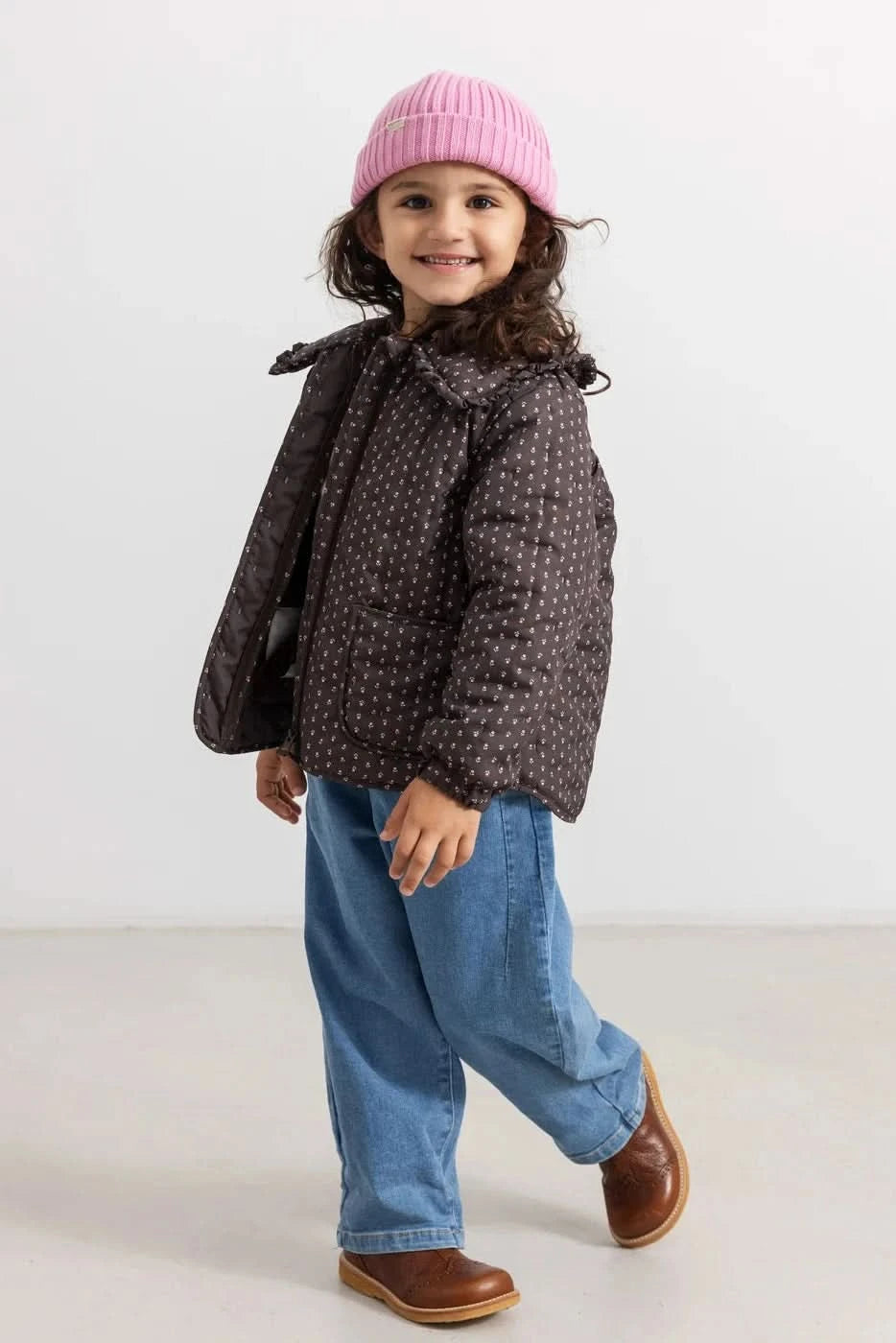 Oivira Jacket - Flower Stripe