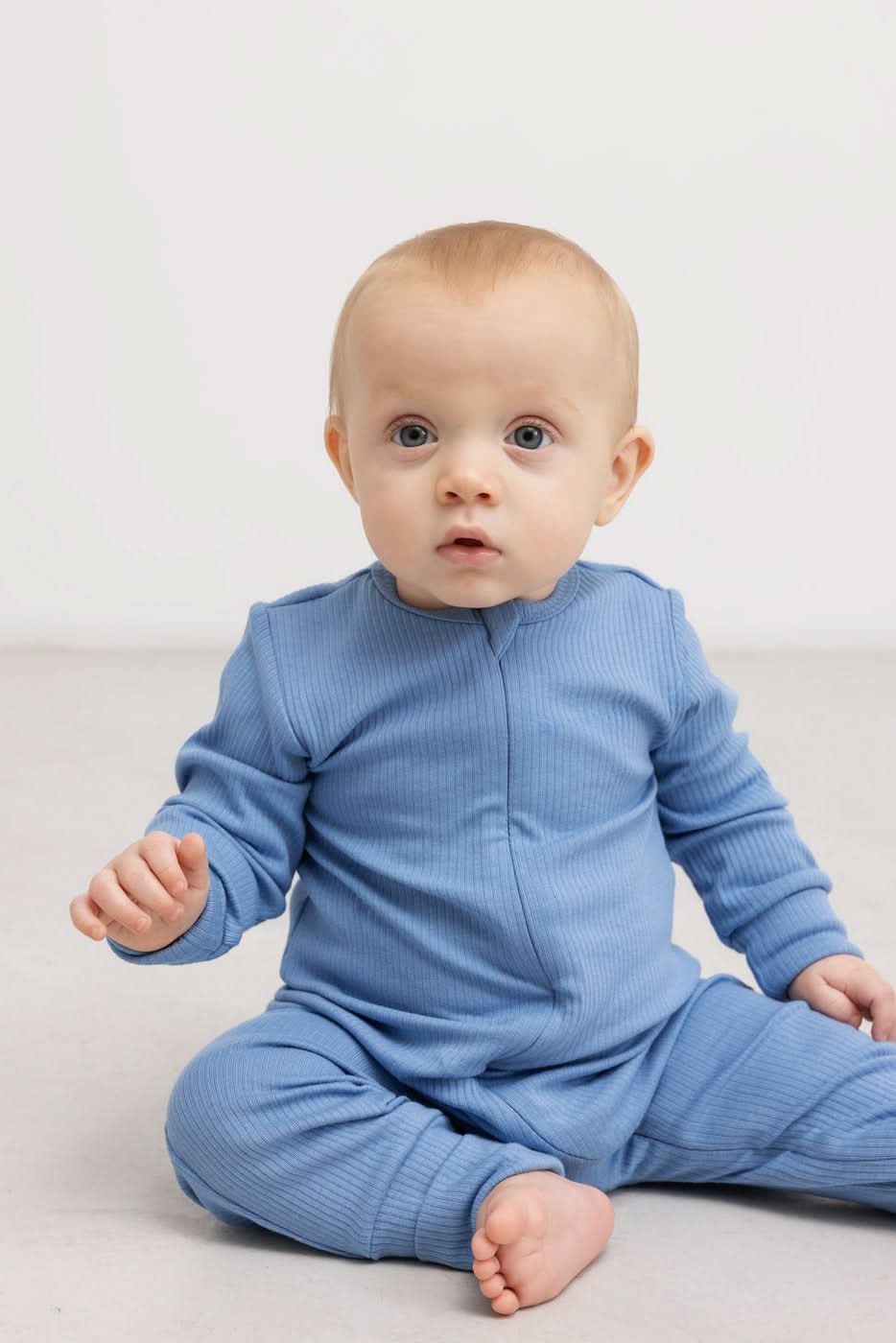 Rompy Zip Jumpsuit - Blue Heaven
