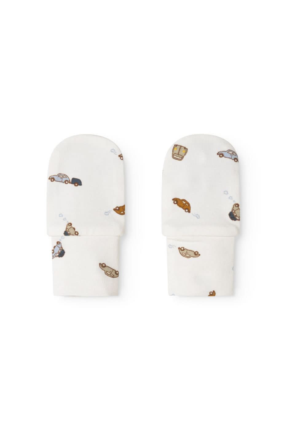 Newborn Gloves - Cars