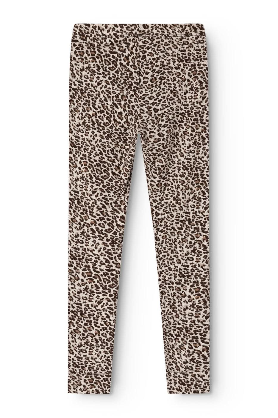 Leo Leggings - Dark Brown Leo