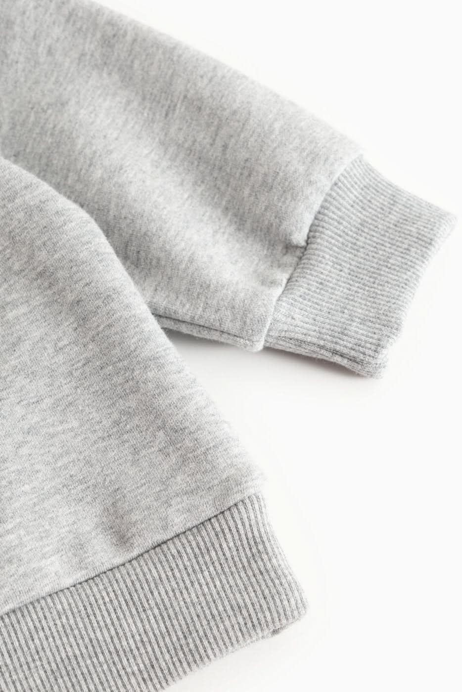 Theos Baby Sweatshirt - Cloud Grey Logo