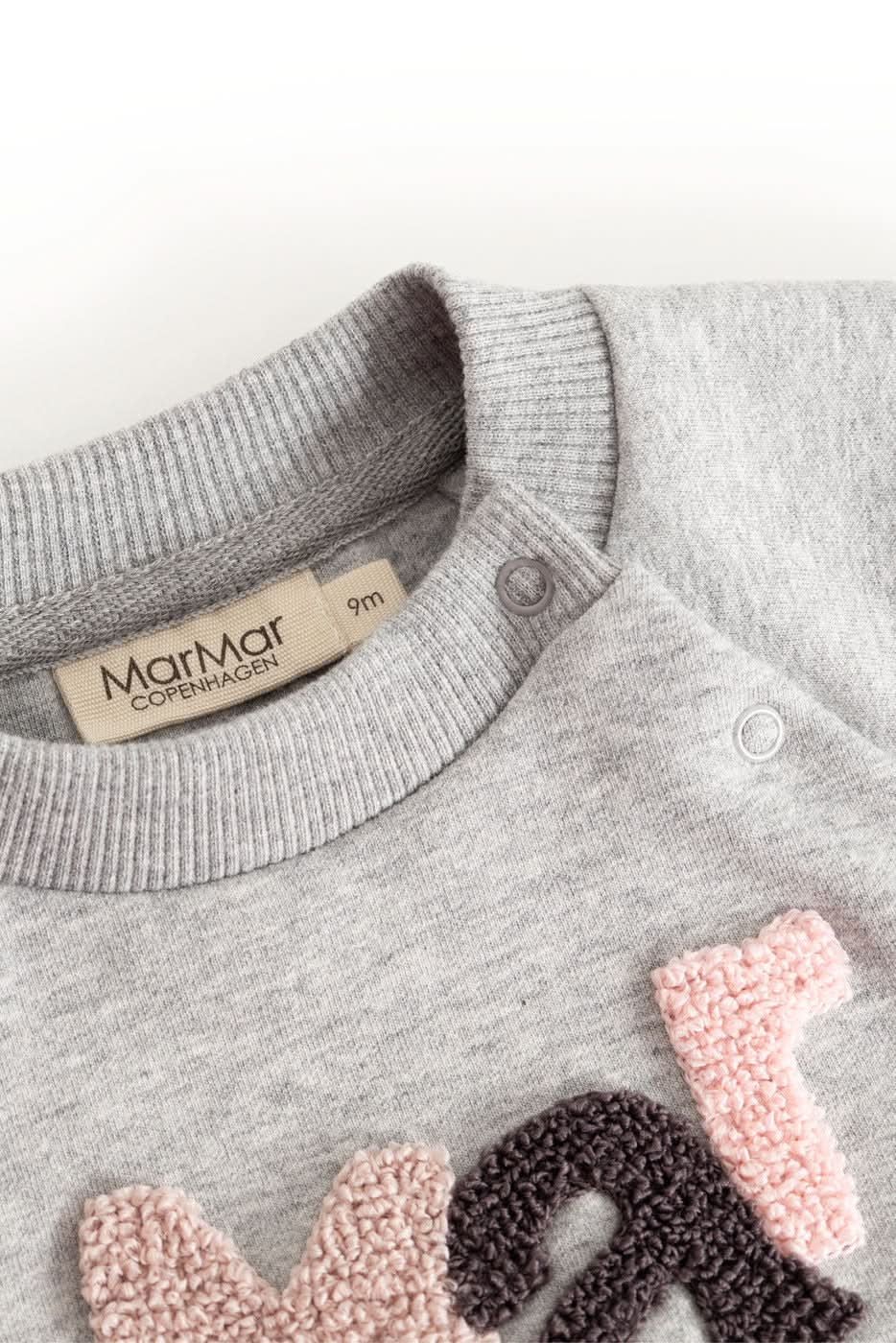 Theos Baby Sweatshirt - Cloud Grey Logo