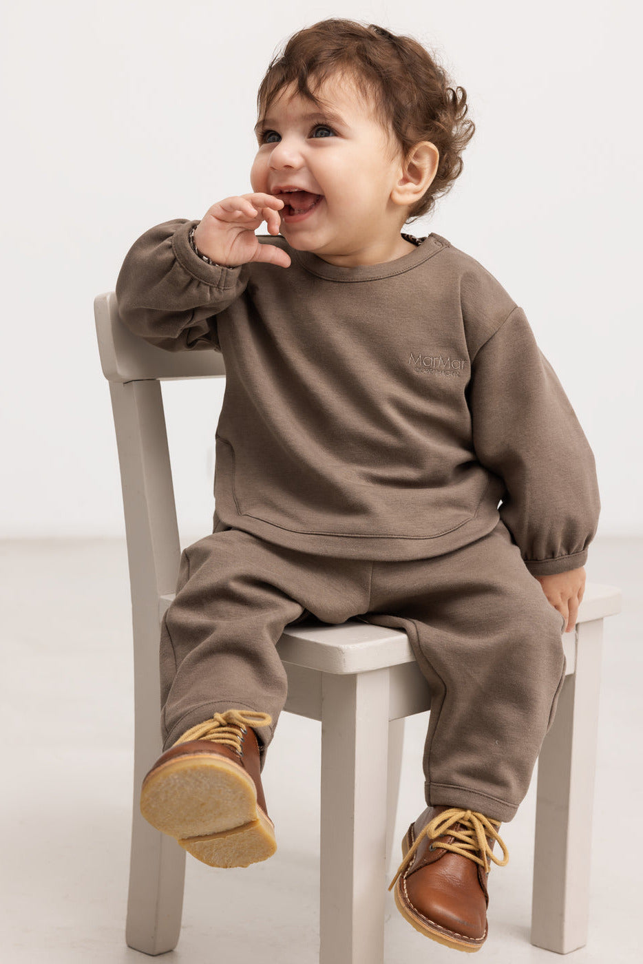 Toan Baby Sweatshirt - Dusty Brown