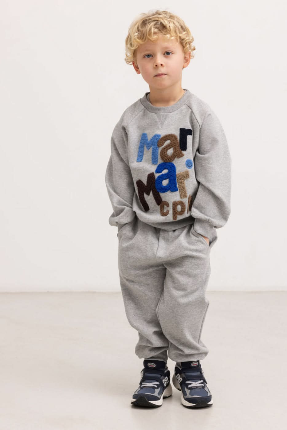 Theos Sweatshirt - Muddy Blue Logo
