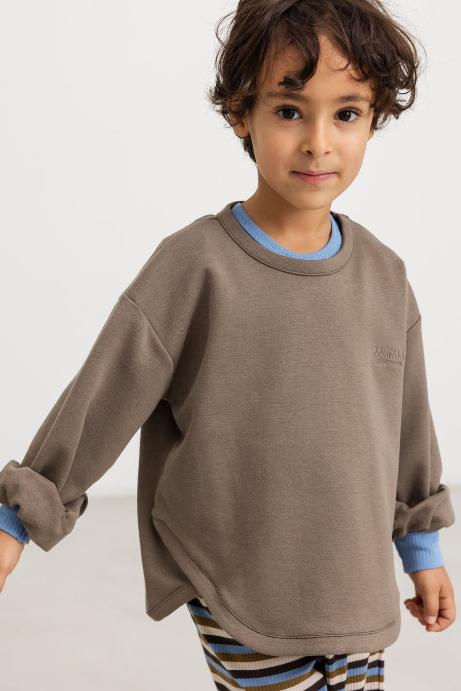 Toan Baby Sweatshirt - Dusty Brown